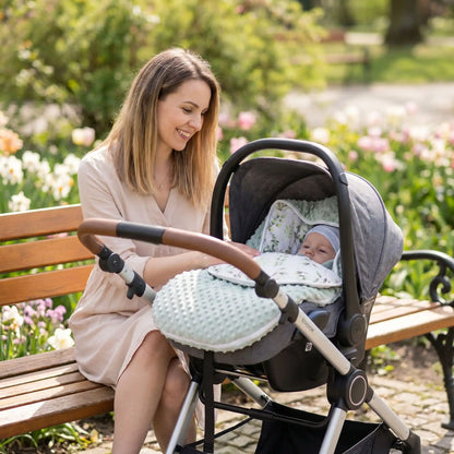 Nid d'ange cosy réversible 0-3 mois universel pour poussette et siège-auto