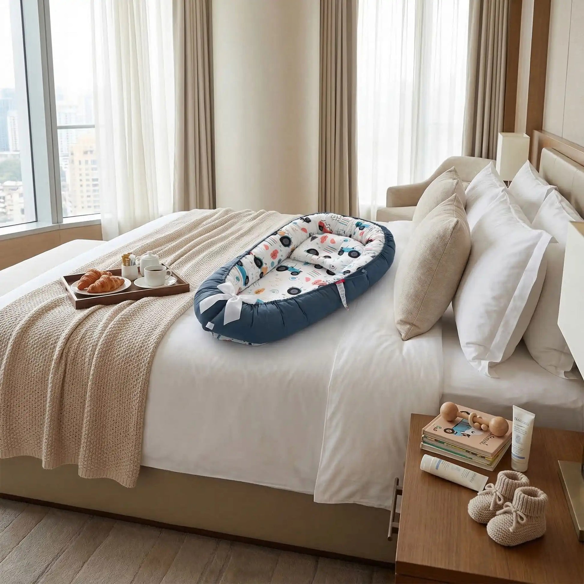 nid bebe pour reduire anxiete separation