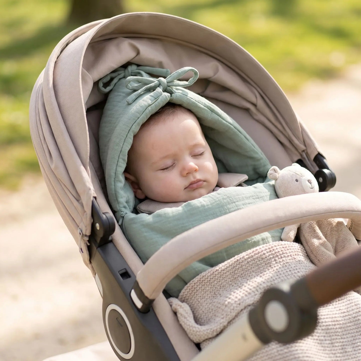 nid d'ange de marque française pour poussette