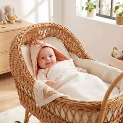nid d'ange tog 2 blanc vichy pour protéger bébé des écarts de température