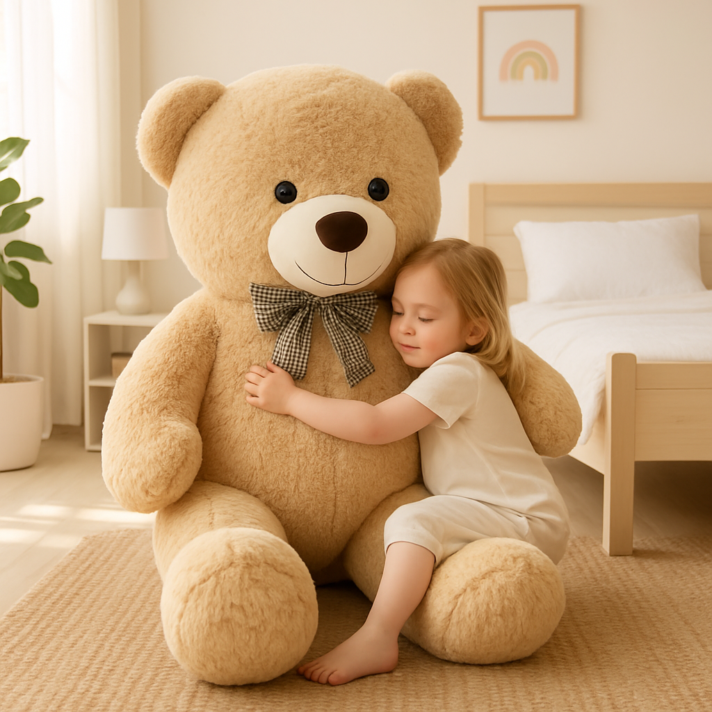 OURS EN PELUCHE GEANT 105 CM | Câlins Infinis™