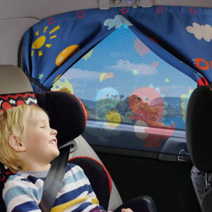pare soleil voiture bébé fixation facile aimant