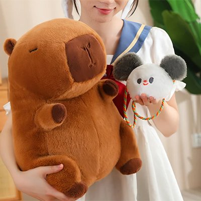 peluche capybara costume