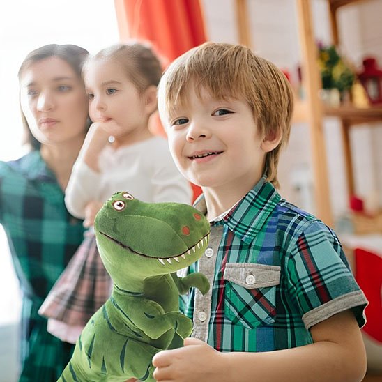 peluche dino