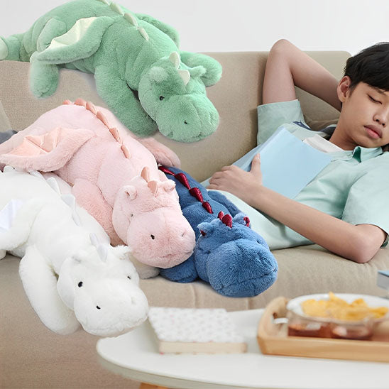 peluche dinosaure couleurs
