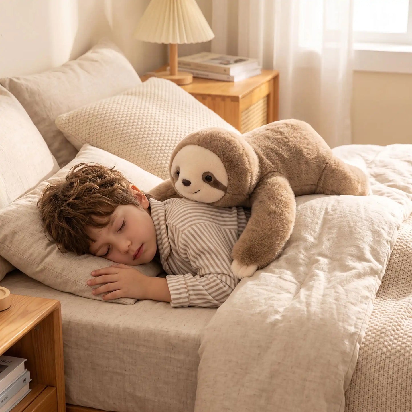 peluche lestée lourde pour camer les crises d'angoisse d'un enfant