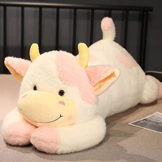 peluche vache geante