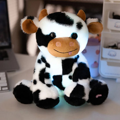 peluche vache veilleuse