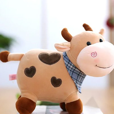 petite vache peluche
