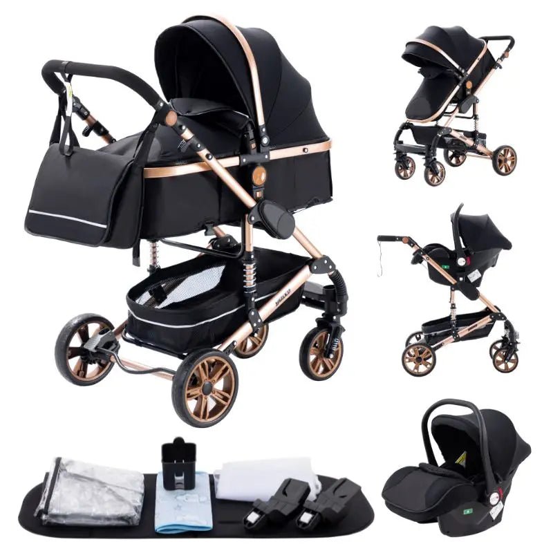 poussette pour les bébés 3 en 1