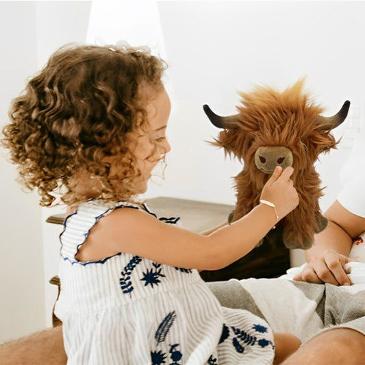 Peluche vache | Adorable Highland™