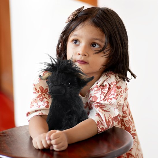 Peluche vache | Adorable Highland™
