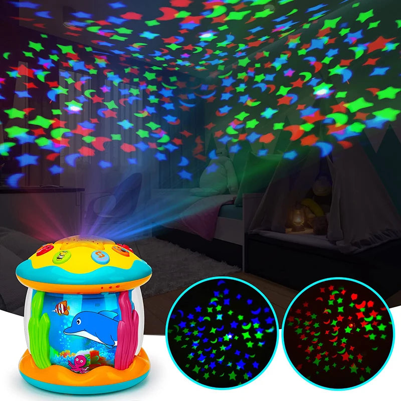 VEILLEUSE MUSICALE BEBE / PROJECTEUR DE RÊVES™ - Petitpasmaman