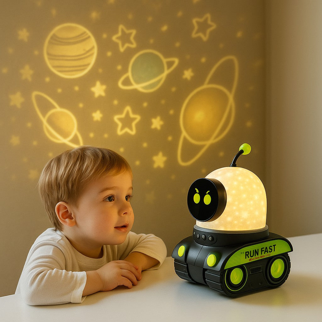 PROJECTEUR VEILLEUSE | Robot multifonction™