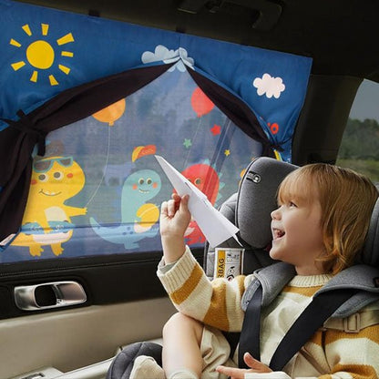 protection uv avec pare soleil voiture bébé