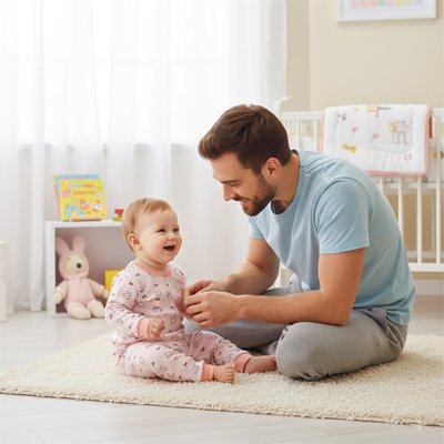 Pyjama bebe lapin cerise