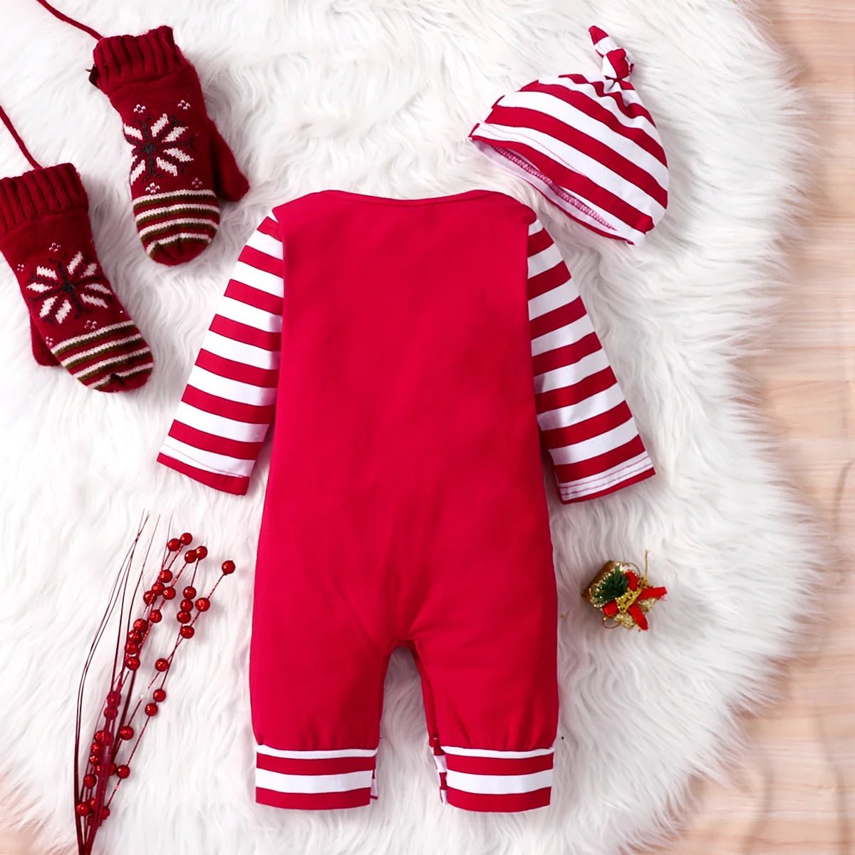 pyjama bebe noel avec bonnet