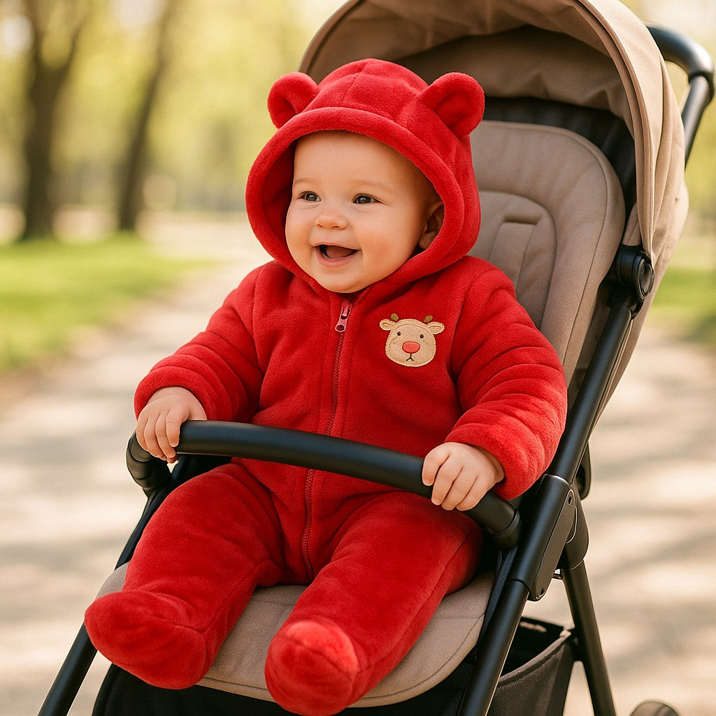 pyjama de noel bebe rouge