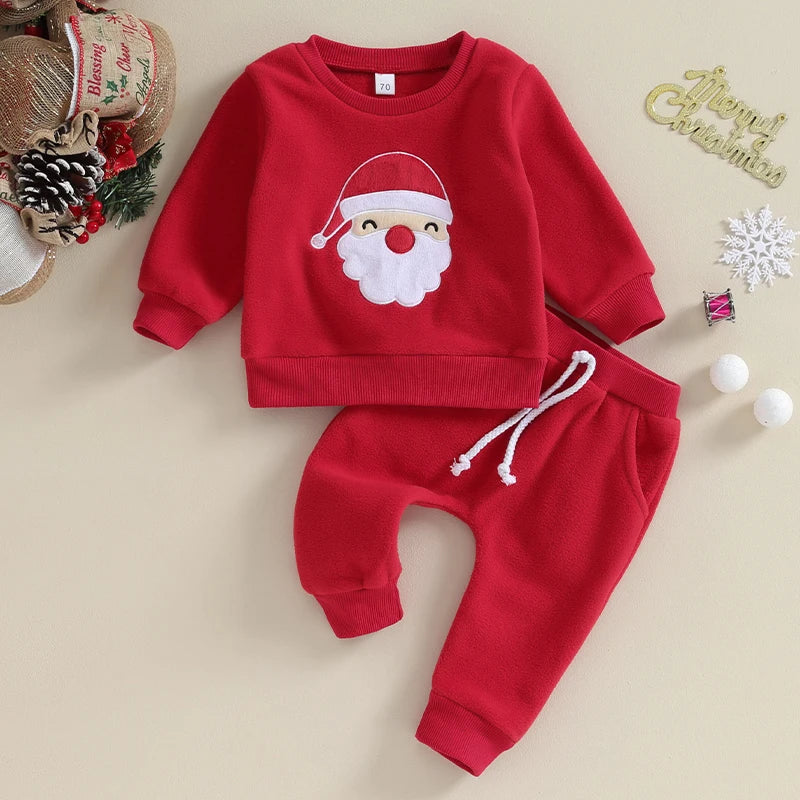 pyjama bébé père noël doux et respirant