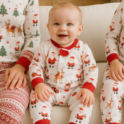 pyjama noel famille barboteuse