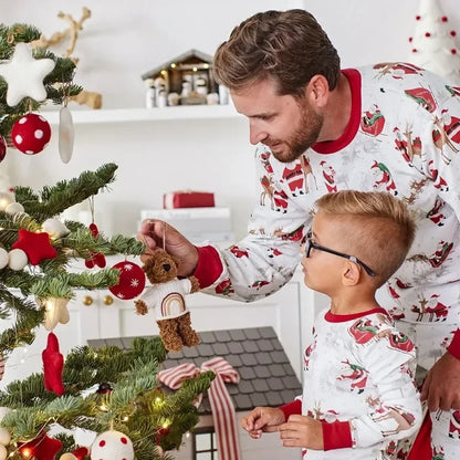 pyjama noel famille papa