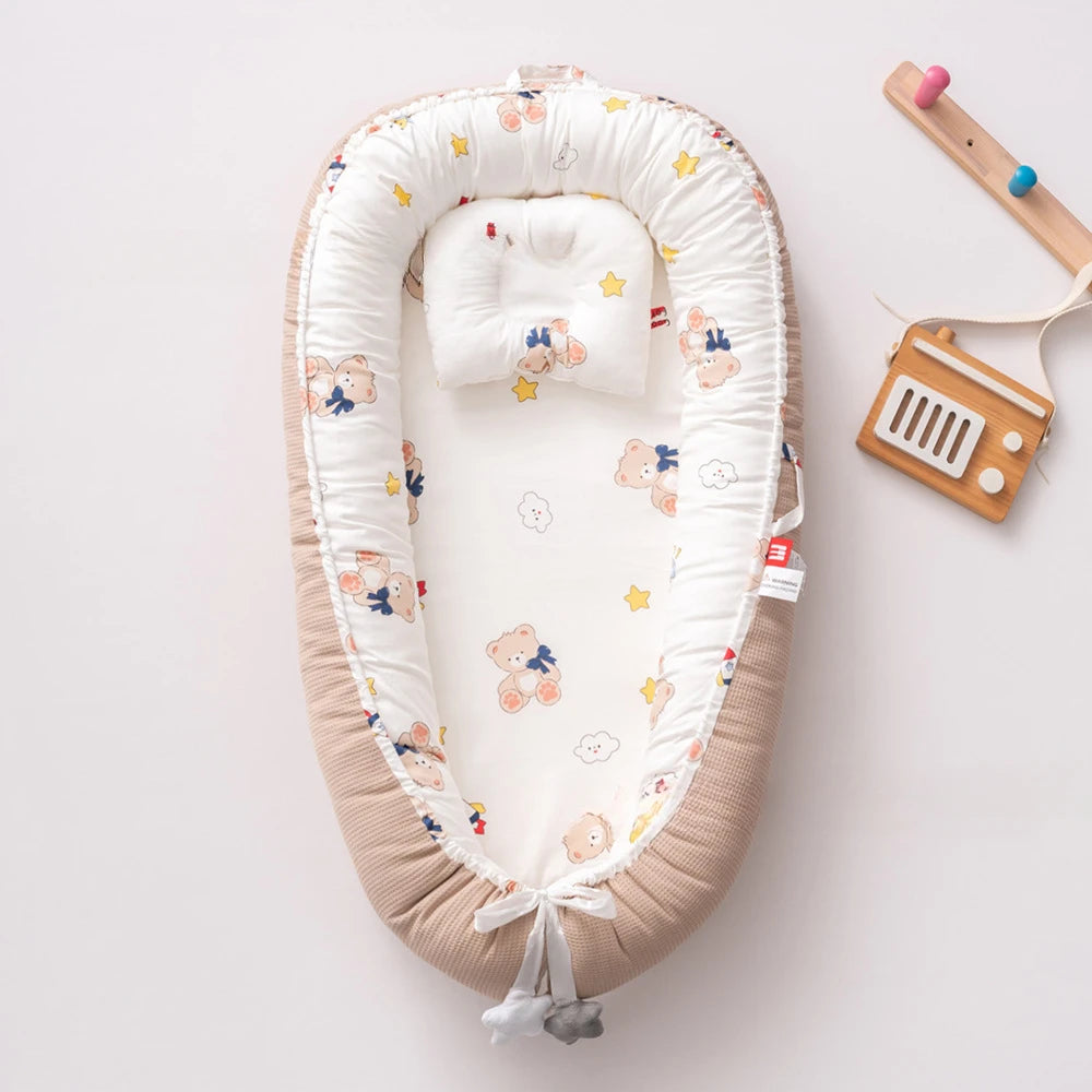 RÉDUCTEUR DE LIT BÉBÉ / BERCEAU COTON™ - Petitpasmaman