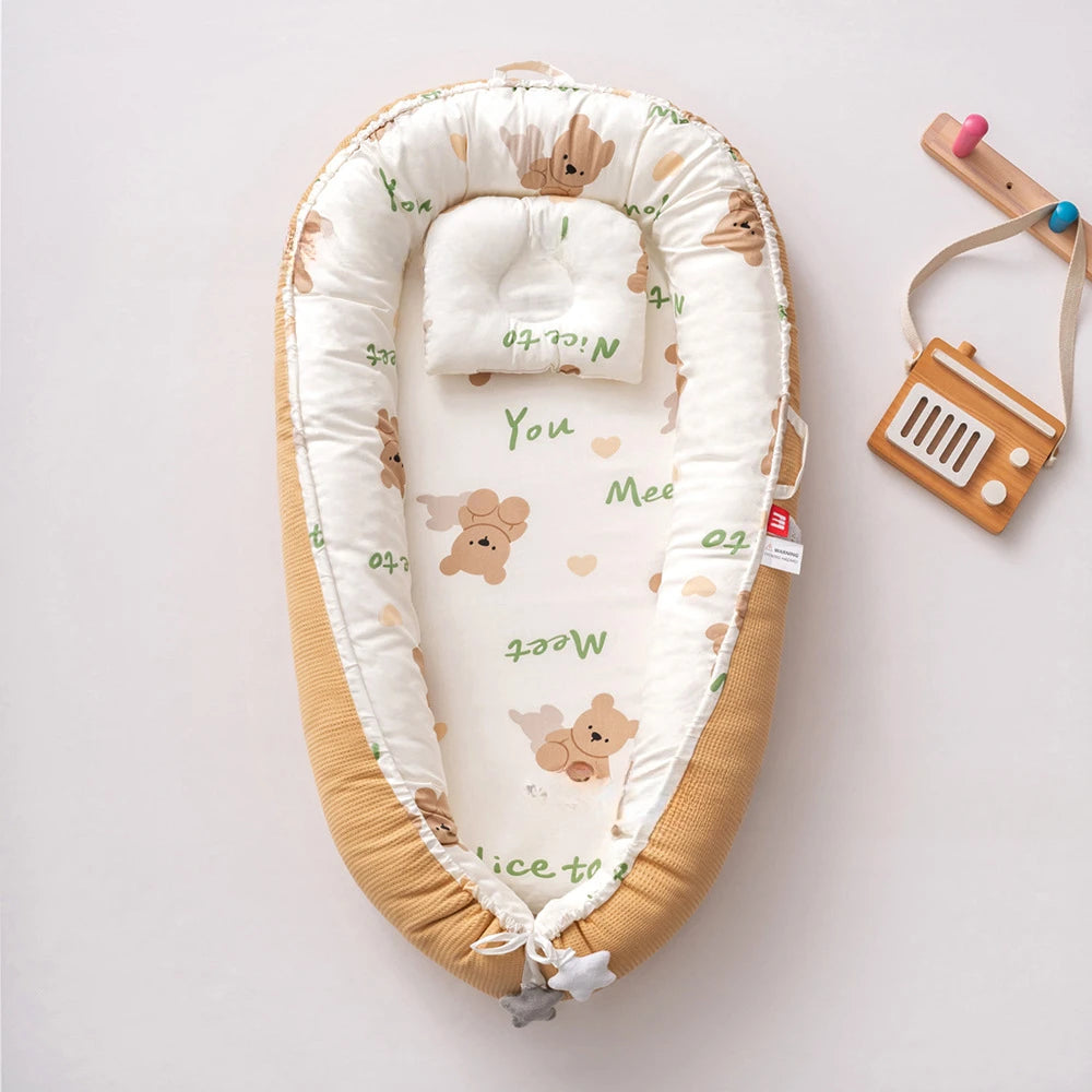 RÉDUCTEUR DE LIT BÉBÉ / BERCEAU COTON™ - Petitpasmaman