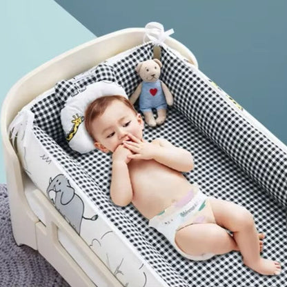 reducteur de lit bebe animaux ajustable