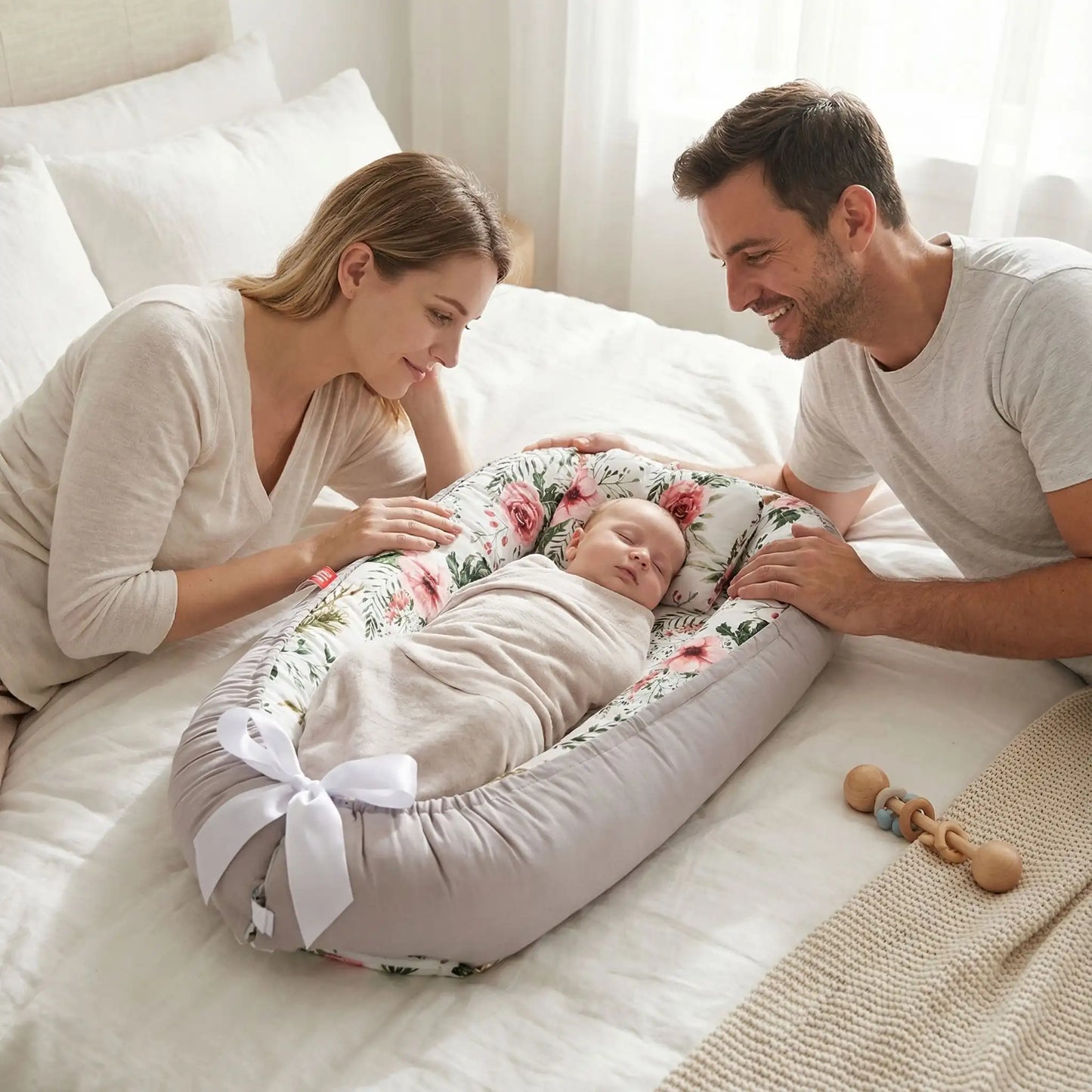 reducteur de lit bebe cocon pour bebe