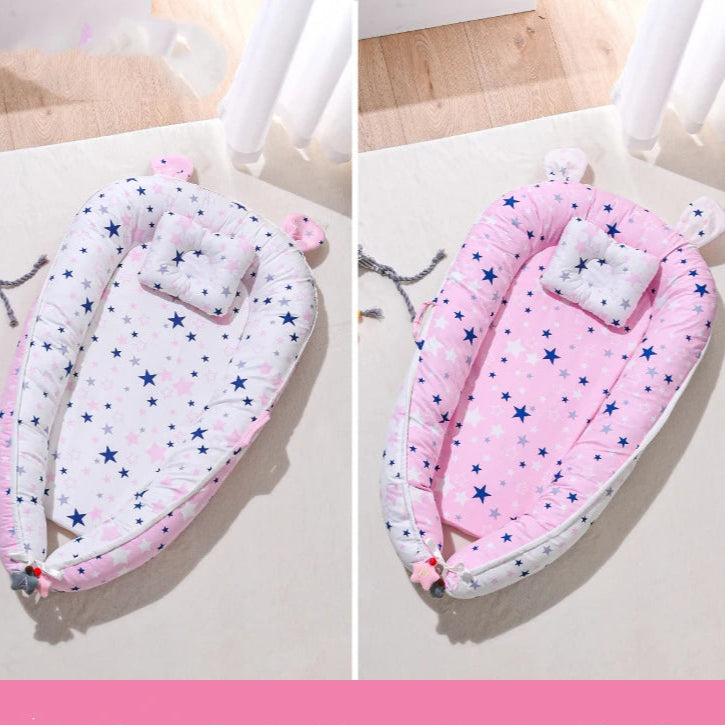 REDUCTEUR DE LIT / COTON BÉBÉ RÉVERSIBLE™ - Petitpasmaman