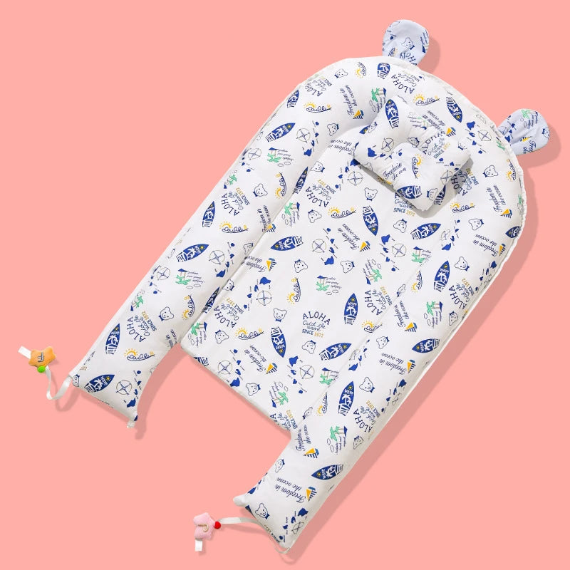 REDUCTEUR DE LIT / COTON BÉBÉ RÉVERSIBLE™ - Petitpasmaman