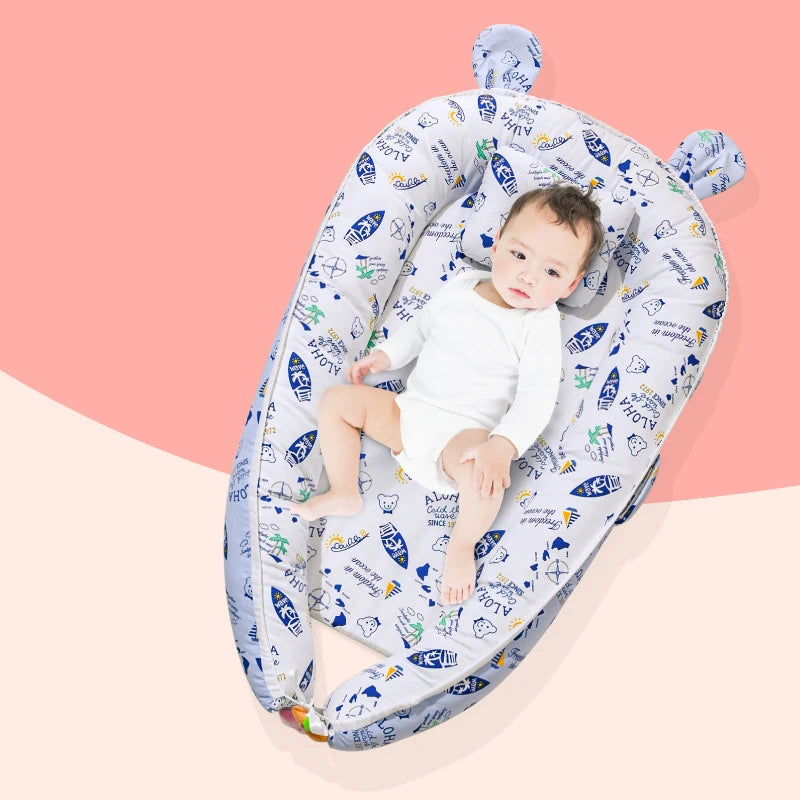 REDUCTEUR DE LIT / COTON BÉBÉ RÉVERSIBLE™ - Petitpasmaman