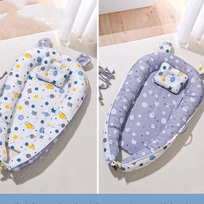 REDUCTEUR DE LIT / COTON BÉBÉ RÉVERSIBLE™ - Petitpasmaman