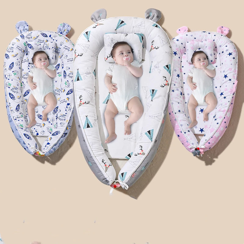 REDUCTEUR DE LIT / COTON BÉBÉ RÉVERSIBLE™ - Petitpasmaman