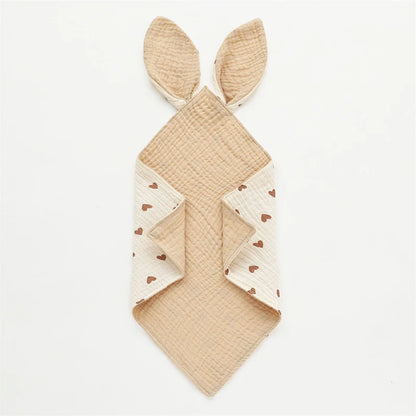 serviette salive beige