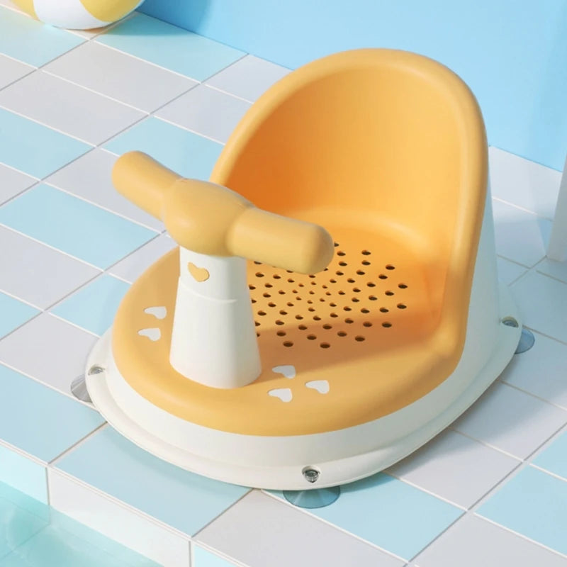 siege de bain pour bebe jaune