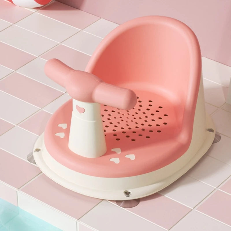 siege de bain pour bebe rose