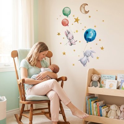 Stickers muraux chambre  parfait pour chambre mixte