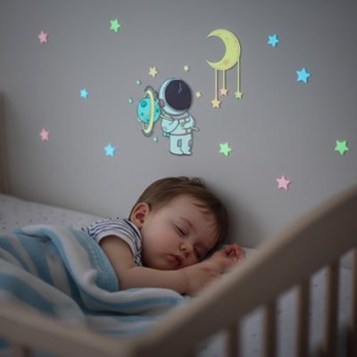 Stickers muraux chambre anti bulle