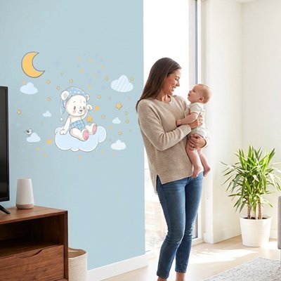 Stickers muraux chambre doux et poetique