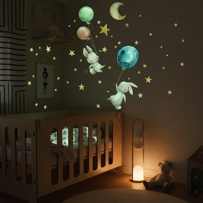 Stickers muraux chambre magiques et lumineux