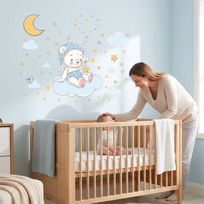 Stickers muraux chambre repositionnable