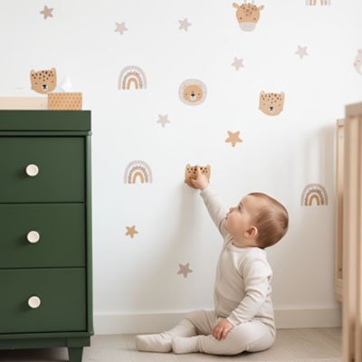 Stickers muraux enfant decollage rapide
