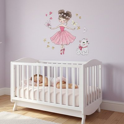 Stickers muraux enfant decoratif tendre et chaleureux