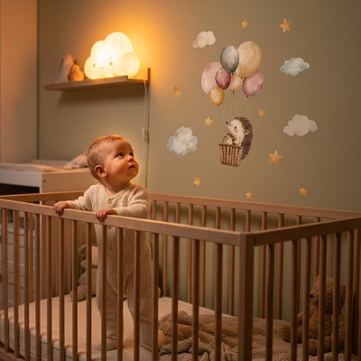 Stickers muraux pour cacher imperfections mur chambre