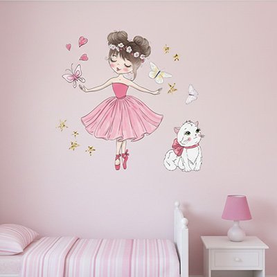 Stickers muraux enfant univers poetique