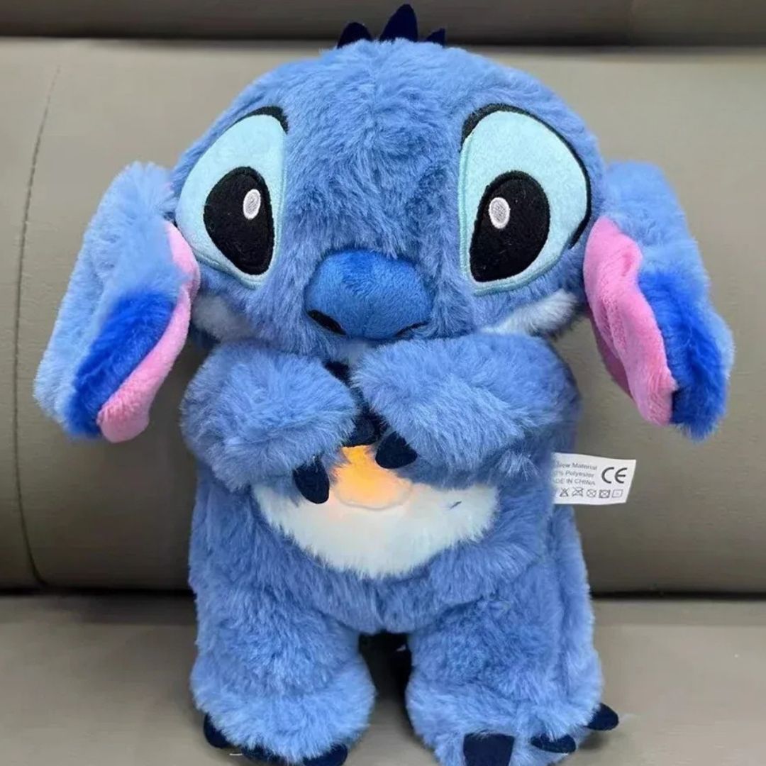 stitch peluche qui respire