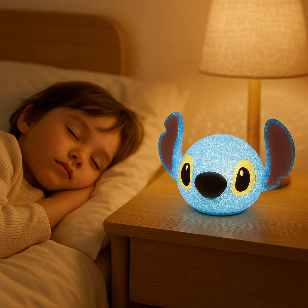 stitch veilleuse projecteur