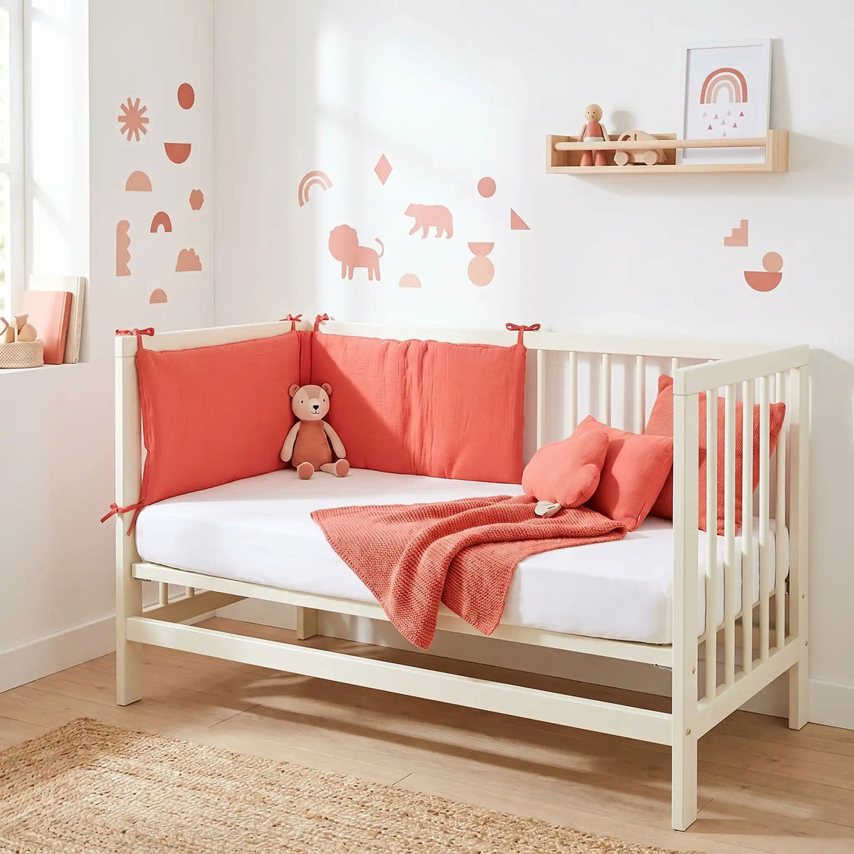 tour de lit bébé biologique certifie marque française fraise