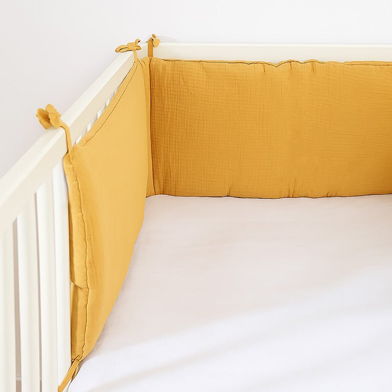 tour de lit bebe coton bio miel made in france papate
